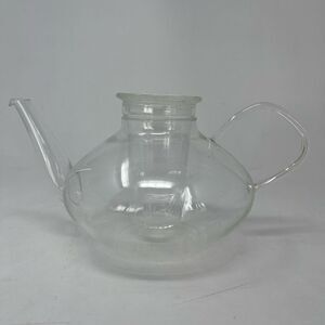 Schott Mainz Jenaer Glas Teapot, 1L W/Infuser And Lid Vintage